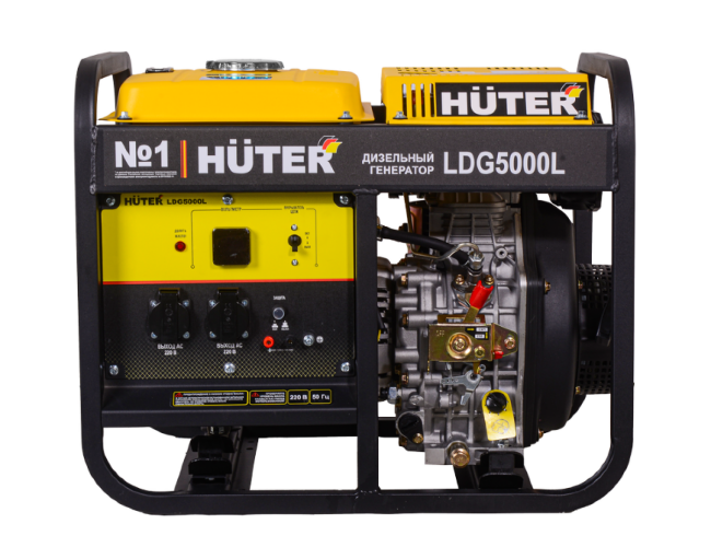 Электрогенератор дизельный LDG 5000L Huter KEM069 в Новосибирске Электрогенератор дизельный LDG 5000L Huter KEM069 в Новосибирске