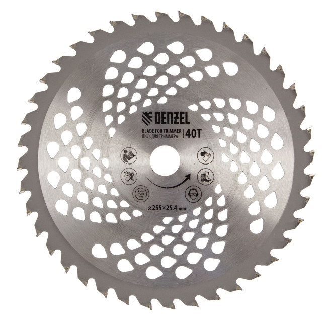 Триммер бензиновый DT 52S, 52 см3, 3 л. с, разъемная штанга, состоит из 2 частей Denzel в Новосибирске