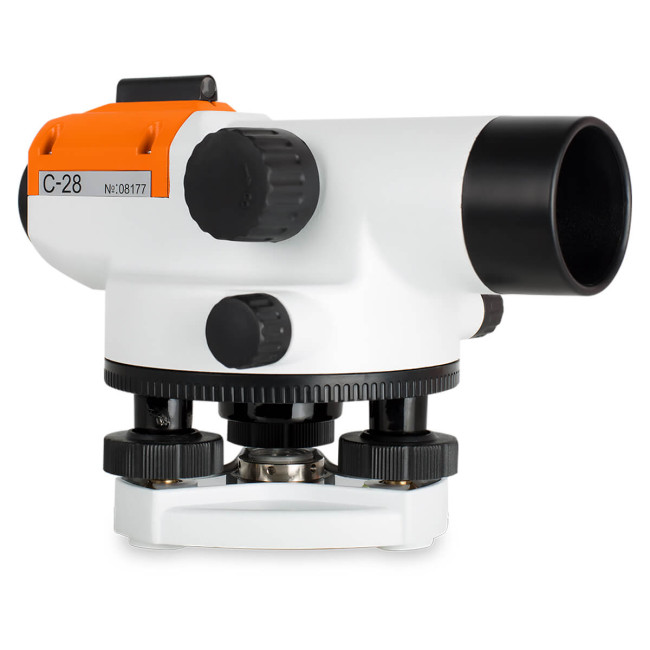 Комплект оптический нивелир RGK C-28 с поверкой + штатив S6-N + рейка RGK TS-7 в Новосибирске