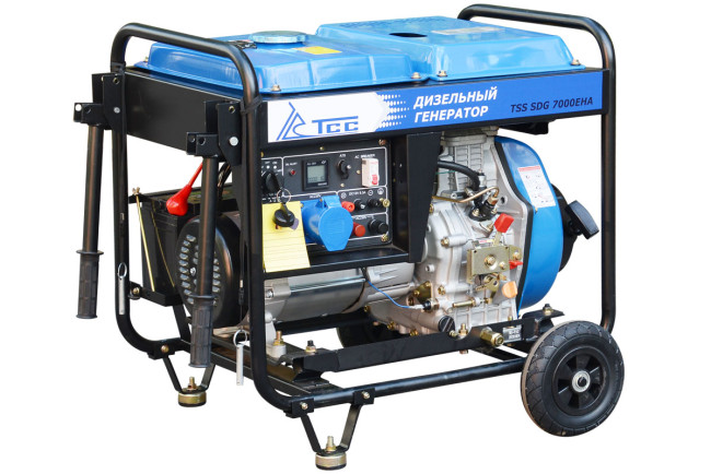 Дизель генератор TSS SDG 7000EHA с АВР в Новосибирске