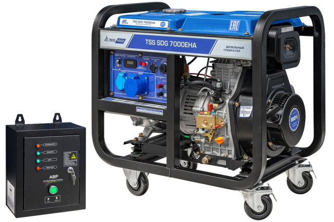 Дизель генератор TSS SDG 7000EHA с АВР в Новосибирске
