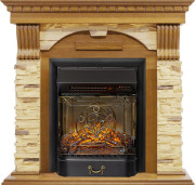 Каминокомплект Dublin - Дуб / Сланец с очагом Majestic FX M Black RC Каминокомплект Dublin - Дуб / Сланец с очагом Majestic FX M Black RC
