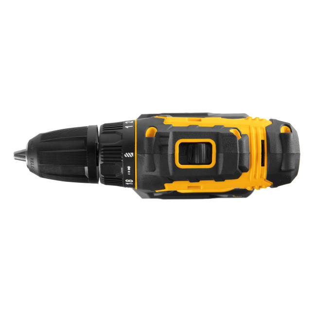 Дрель-шуруповерт аккумуляторная CDL-18-02BM, Li-Ion, 18 В, 2 аккумулятор Denzel в Новосибирске