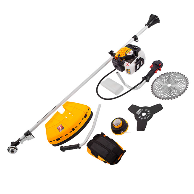 Триммер бензиновый DGT 250, 25 см3, 1.3 л. с, неразъемная штанга, состоит из 2 частей Denzel в Новосибирске