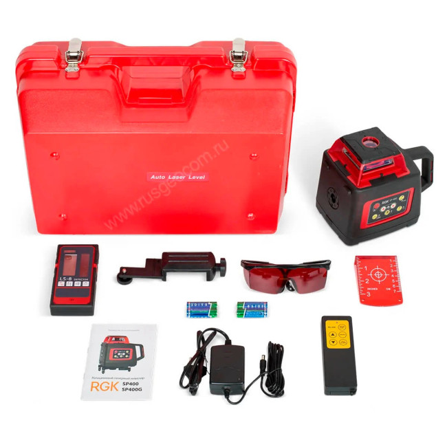 Ротационный нивелир RGK SP-400 с калибровкой в Новосибирске