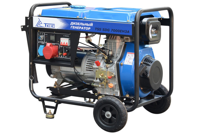 Дизель генератор TSS SDG 7000EH3A с АВР в Новосибирске