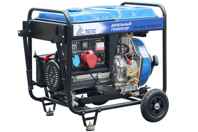 Дизель генератор TSS SDG 7000EH3A с АВР в Новосибирске