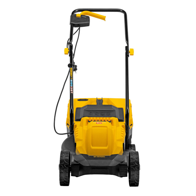 Газонокосилка электрическая GM-1100, 1100 Вт, шир. 32 см, 3 уров., травосб. 30 л Denzel в Новосибирске