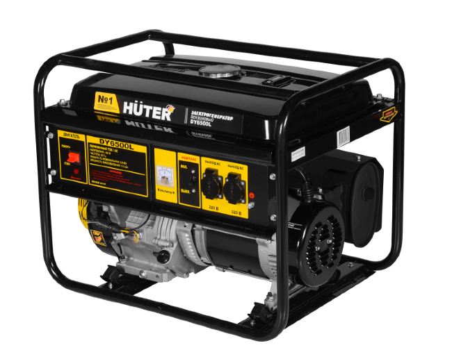Портативный бензогенератор HUTER DY6500L в Новосибирске