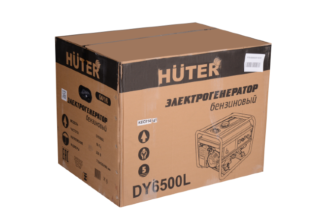 Портативный бензогенератор HUTER DY6500L в Новосибирске