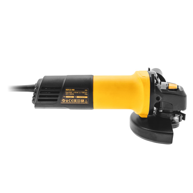 Машина шлифовальная угловая AGH125-900, 900 Вт, 125 мм, 11000 об/мин Denzel в Новосибирске