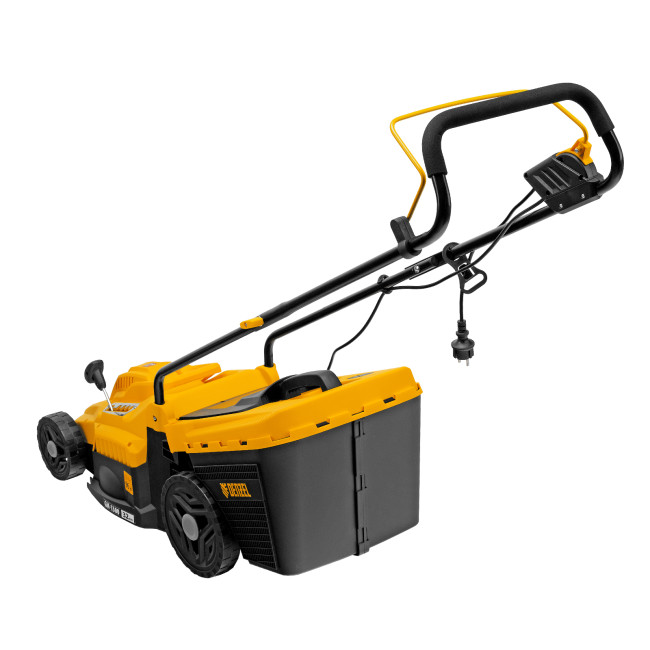 Газонокосилка электрическая GM-1300, 1300 Вт, шир. 32 см, 5 уров., травосб. 35 л Denzel в Новосибирске