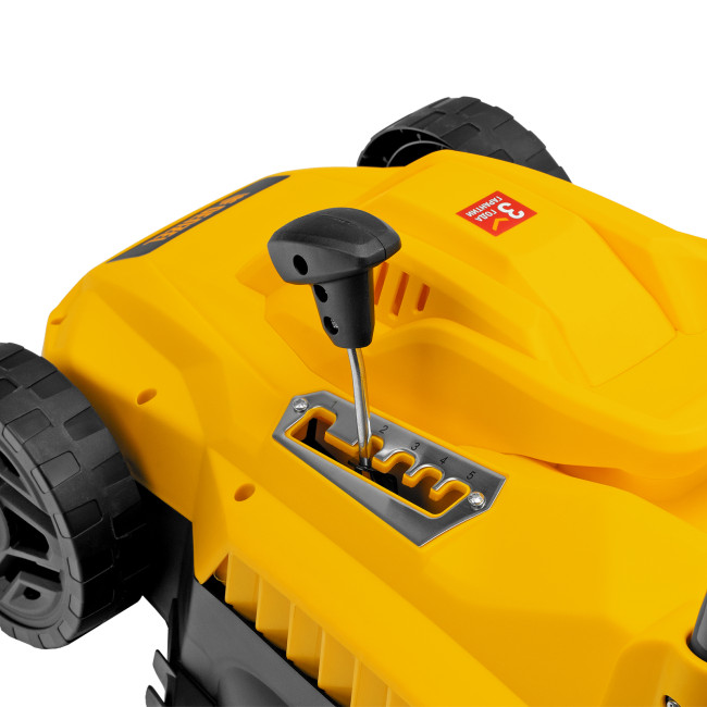 Газонокосилка электрическая GM-1300, 1300 Вт, шир. 32 см, 5 уров., травосб. 35 л Denzel в Новосибирске