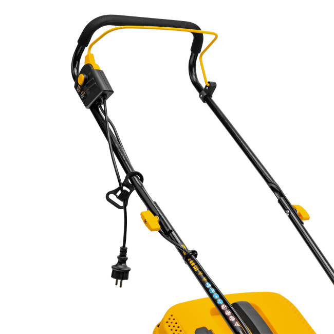 Газонокосилка электрическая GM-1300, 1300 Вт, шир. 32 см, 5 уров., травосб. 35 л Denzel в Новосибирске