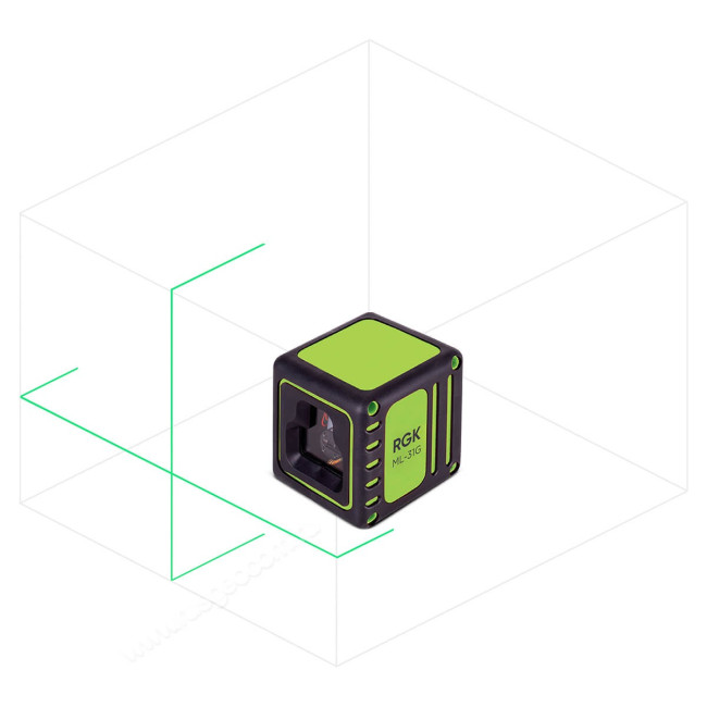 Лазерный уровень RGK ML-31G с калибровкой в Новосибирске