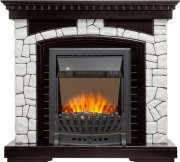 Каминокомплект Glasgow - Венге / Белый с очагом Aspen Black Каминокомплект Glasgow - Венге / Белый с очагом Aspen Black