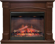 Каминокомплект Boston - Темный дуб с очагом Symphony 26'' DF2608-INT Каминокомплект Boston - Темный дуб с очагом Symphony 26'' DF2608-INT