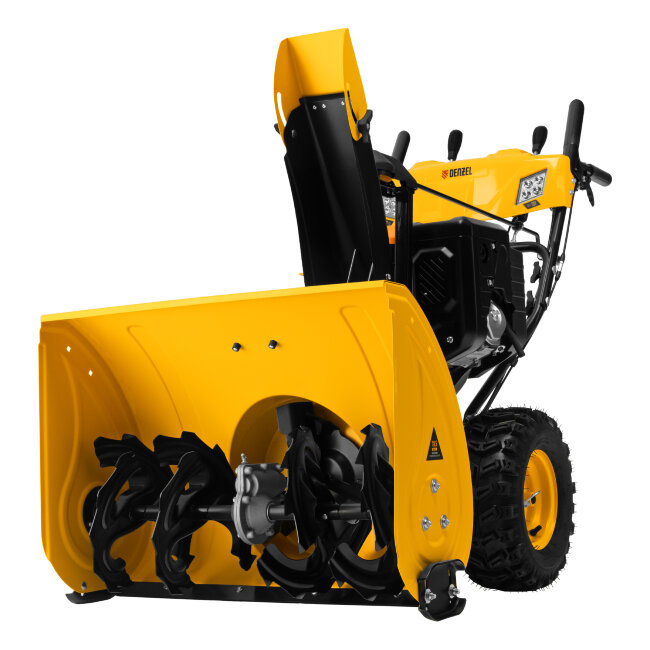 Бензиновая снегоуборочная машина SBL 711D PRO, 302cc, эл.старт, фара, обогрев, блок. дифф. Denzel в Новосибирске