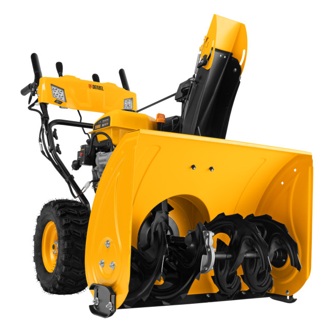 Бензиновая снегоуборочная машина SBL 711D PRO, 302cc, эл.старт, фара, обогрев, блок. дифф. Denzel в Новосибирске