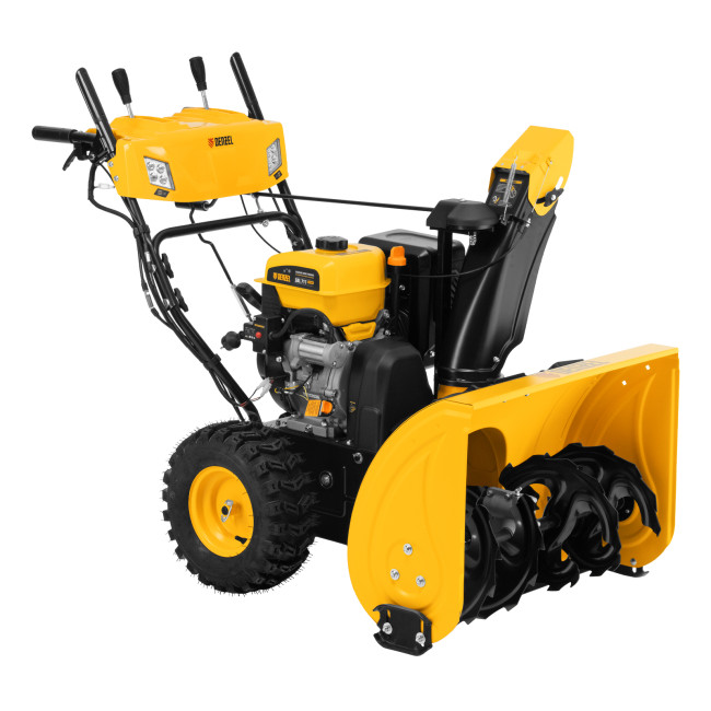 Бензиновая снегоуборочная машина SBL 711D PRO, 302cc, эл.старт, фара, обогрев, блок. дифф. Denzel в Новосибирске