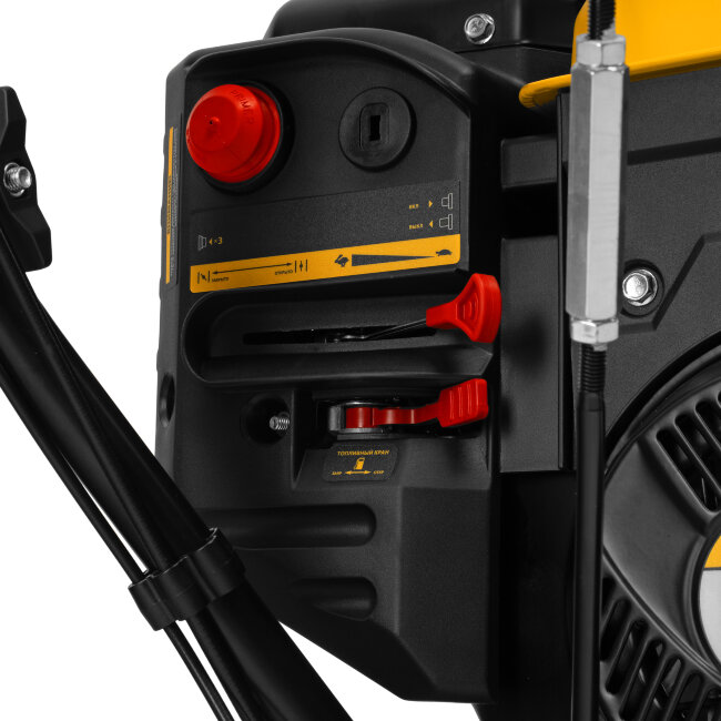 Бензиновая снегоуборочная машина SBL 711D PRO, 302cc, эл.старт, фара, обогрев, блок. дифф. Denzel в Новосибирске