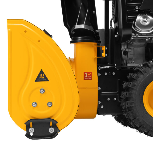 Бензиновая снегоуборочная машина SBL 711D PRO, 302cc, эл.старт, фара, обогрев, блок. дифф. Denzel в Новосибирске