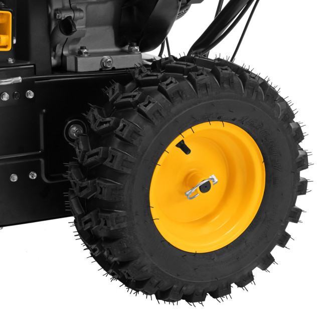 Бензиновая снегоуборочная машина SBL 711D PRO, 302cc, эл.старт, фара, обогрев, блок. дифф. Denzel в Новосибирске