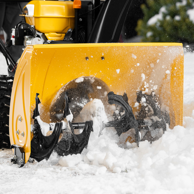 Бензиновая снегоуборочная машина SBL 711D PRO, 302cc, эл.старт, фара, обогрев, блок. дифф. Denzel в Новосибирске