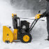 Бензиновая снегоуборочная машина SBL 711D PRO, 302cc, эл.старт, фара, обогрев, блок. дифф. Denzel в Новосибирске