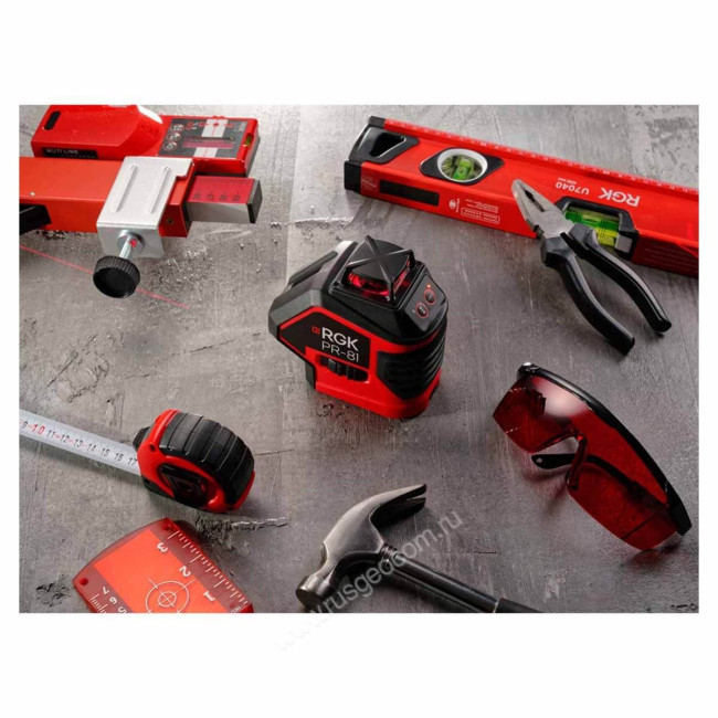 Лазерный уровень RGK PR-81 с калибровкой в Новосибирске Лазерный уровень RGK PR-81 с калибровкой в Новосибирске