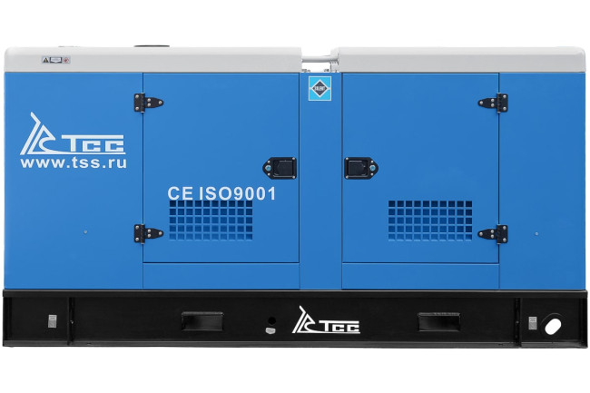 Дизельный генератор ТСС АД-24С-Т400-1РКМ11 в шумозащитном кожухе в Новосибирске