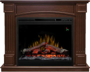 Каминокомплект Boston - Темный дуб с очагом Symphony 26'' DF2624L-INT