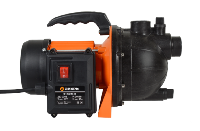 Поверхностный насос Вихрь ПН-60/45 П в Новосибирске