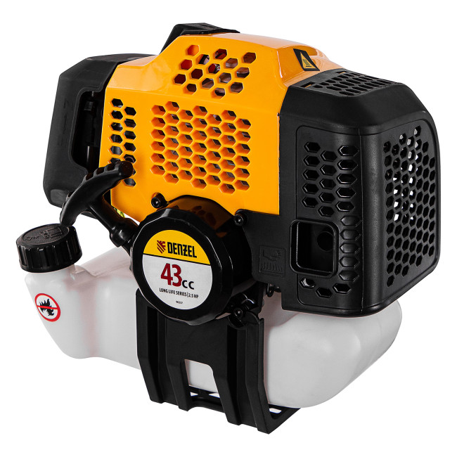 Триммер бензиновый DGT 430S, 43 см3, 2.5 л. с, разъемная штанга, состоит из 2 частей Denzel в Новосибирске