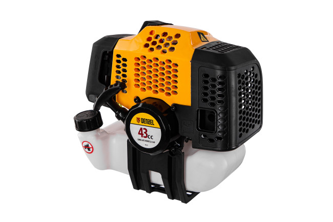 Триммер бензиновый DGT 430S, 43 см3, 2.5 л. с, разъемная штанга, состоит из 2 частей Denzel в Новосибирске