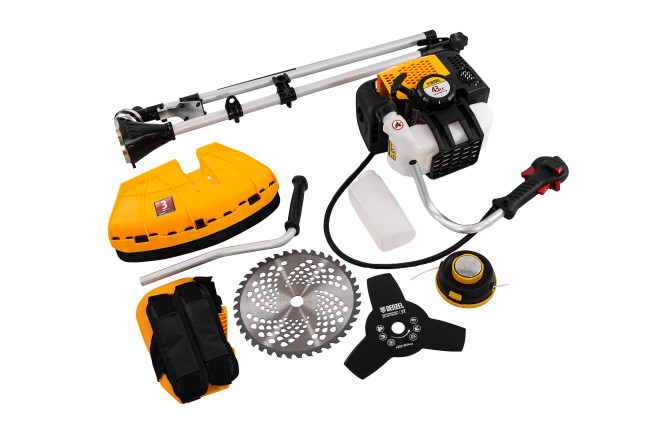 Триммер бензиновый DGT 430S, 43 см3, 2.5 л. с, разъемная штанга, состоит из 2 частей Denzel в Новосибирске