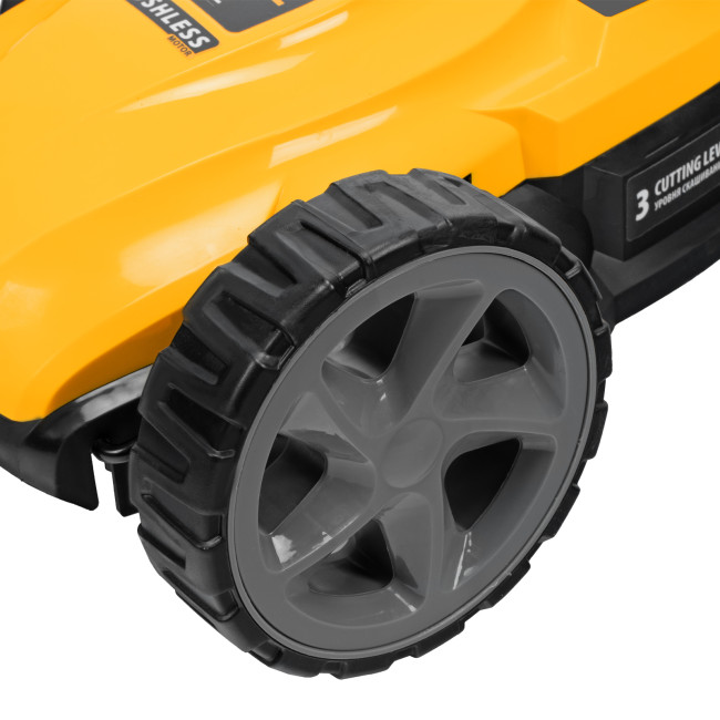 Портативная аккумуляторная газонокосилка CLM-22, Li-ion, 20В, 220 мм // Denzel в Новосибирске