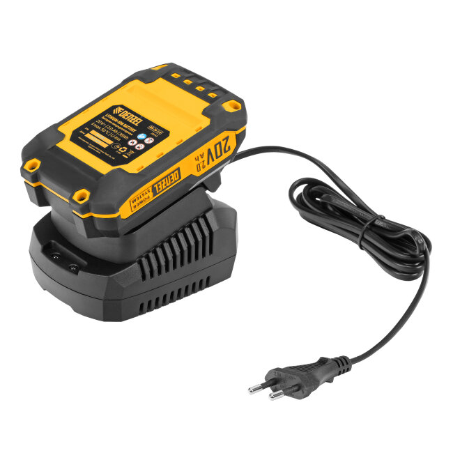 Портативная аккумуляторная газонокосилка CLM-22, Li-ion, 20В, 220 мм // Denzel в Новосибирске