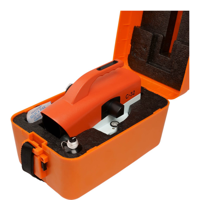 Комплект оптический нивелир RGK C-32 с поверкой + штатив S6-N + рейка AMO S5 в Новосибирске