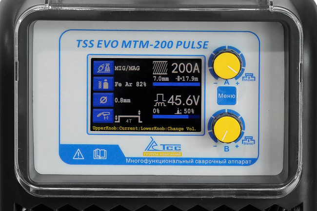 Сварочный полуавтомат многофункциональный TSS EVO MTM-200 PULSE в Новосибирске
