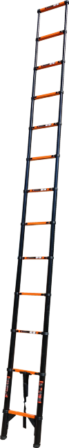Лестница телескопическая 6,3 м ТАЛМЕТ/TALMET TM-1063С (углеродистая сталь) в Новосибирске