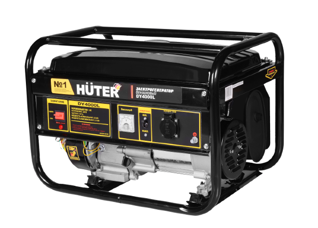 Портативный бензогенератор HUTER DY4000L в Новосибирске