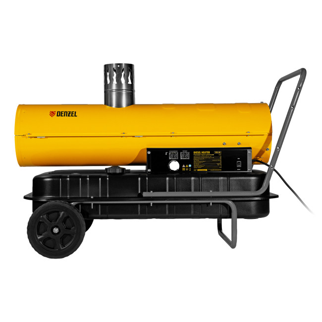 Дизельная тепловая пушка NHG-30i, 30 кВт, 750 м3/ч, непрямой нагрев, цифровой термостат Denzel в Новосибирске