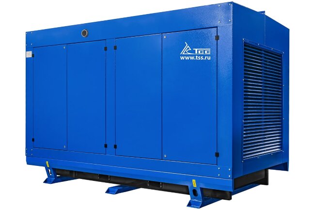Дизельный генератор в кожухе (погодозащитном) 500 кВт ТСС АД-500С-Т400-1РПМ26 в Новосибирске
