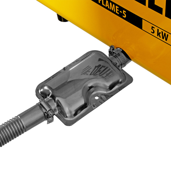 Дизельная тепловая портативная пушка  Flame-5, 5кВт, 300м3/ч, непр.наг., циф. терм. Denzel в Новосибирске