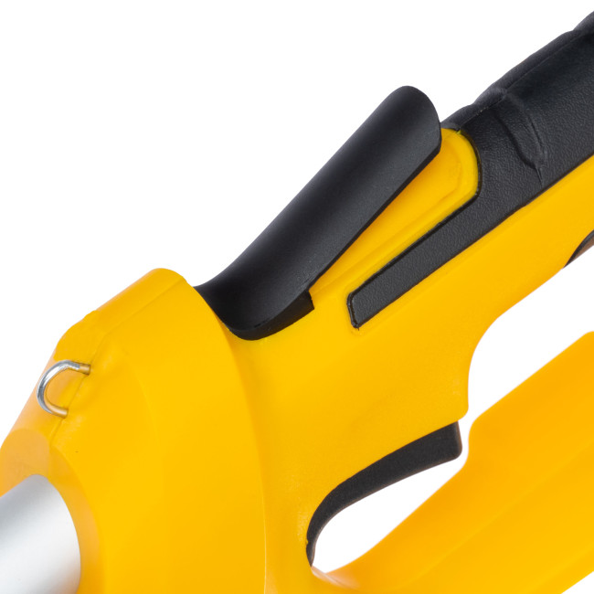 Триммер электрический TE-1200, 1200 Вт, 380 мм, катушка + диск, разборная штанга Denzel в Новосибирске Триммер электрический TE-1200, 1200 Вт, 380 мм, катушка + диск, разборная штанга Denzel в Новосибирске