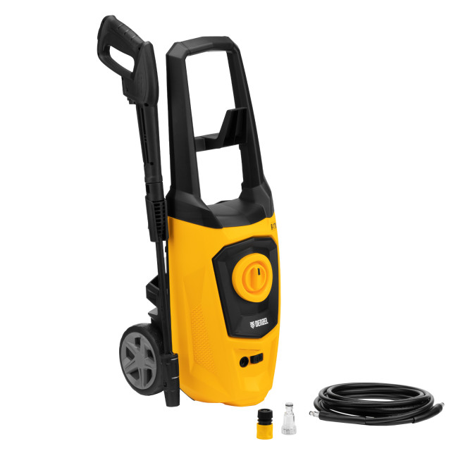 Моечная машина высокого давления R-170, 2000 Вт, 170 бар, 360 л/ч, колесная Denzel в Новосибирске