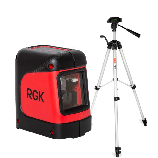 Комплект: лазерный уровень RGK ML-11 + штатив RGK F130 в Новосибирске