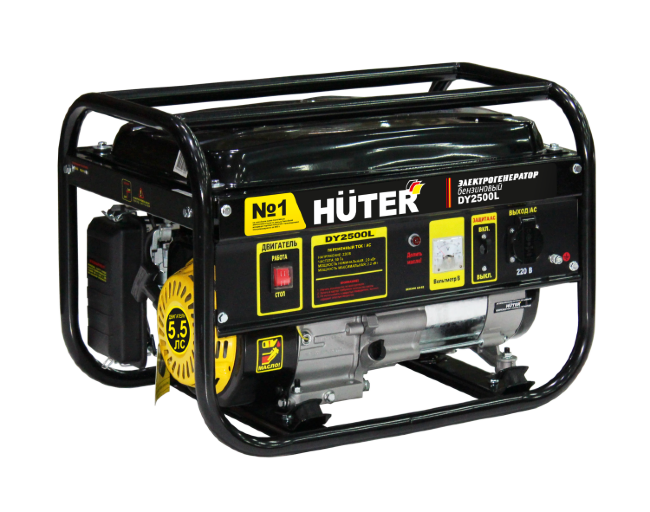 Портативный бензогенератор HUTER DY2500L в Новосибирске