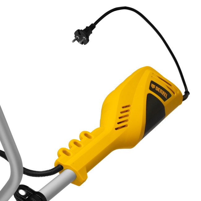 Триммер электрический TE-1400, 1400 Вт, 420 мм, катушка + диск, разборная штанга Denzel в Новосибирске